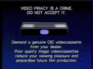 Walt Disney Home Video Piracy Warning (1994) Hologram