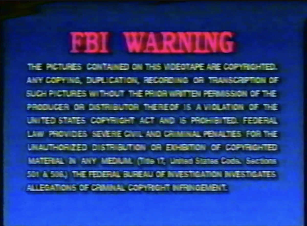 Questar Home Video Warning Screen Company Bumpers Wiki Fandom