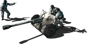 Pak38 50mm antitank gun