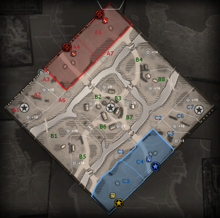 Company Of Heroes Maps Labelled Sector Tactical Maps | Company Of Heroes Wiki | Fandom
