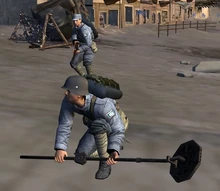 升级扫雷器的国军德械师工兵