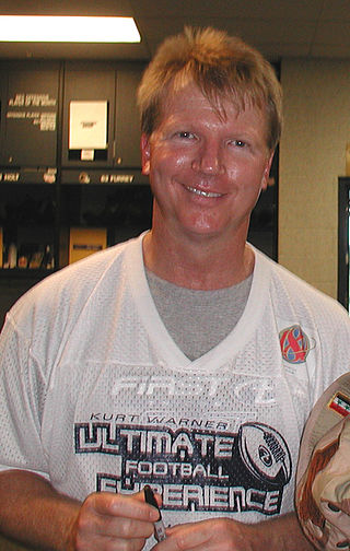 Former NFL quarterbacks Phil, Chris and Matt Simms combined their