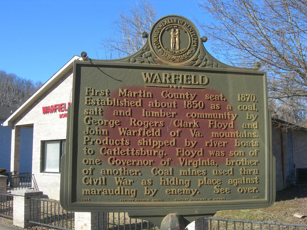 Historical Marker 726 Warfield Completely Kentucky Wiki Fandom