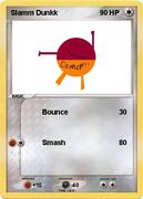 A Slamm Dunkk card