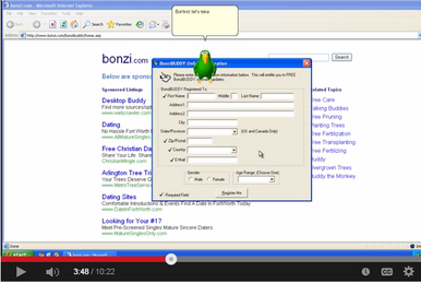 Free Bonzi Buddy Theme for Pocket PC Software Download