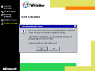 The error that will always happen when installing whistler.