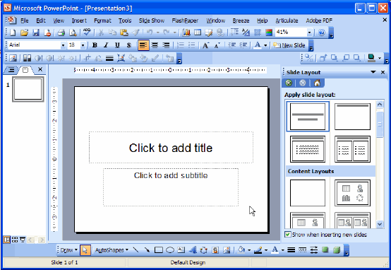 how to add video to powerpoint 2003