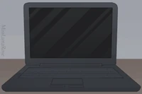 LR22 Z Laptop Off at Night
