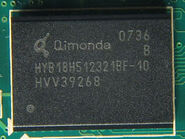 Qimonda GDDR3 SDRAM