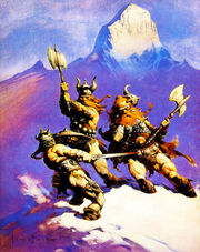 Frank Frazetta - The Frost-Giant's Daughter