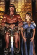 Conan and Princess Jehnna.