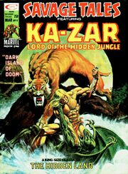 Savage Tales 9 Ka-Zar March 1, 1975