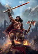 Conan the barbarian fan art contest by 'largee17'