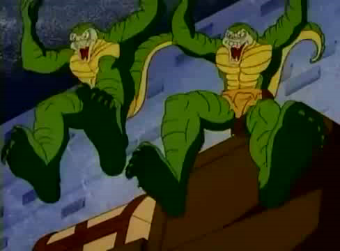 Wrath-Amon in Serpent Form – Conan Animation