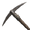 Icon iron pickaxe