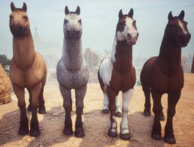 Base Game Horses