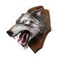 Icon trophy wolf