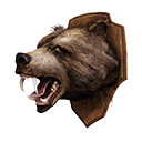 Icon trophy bear brown