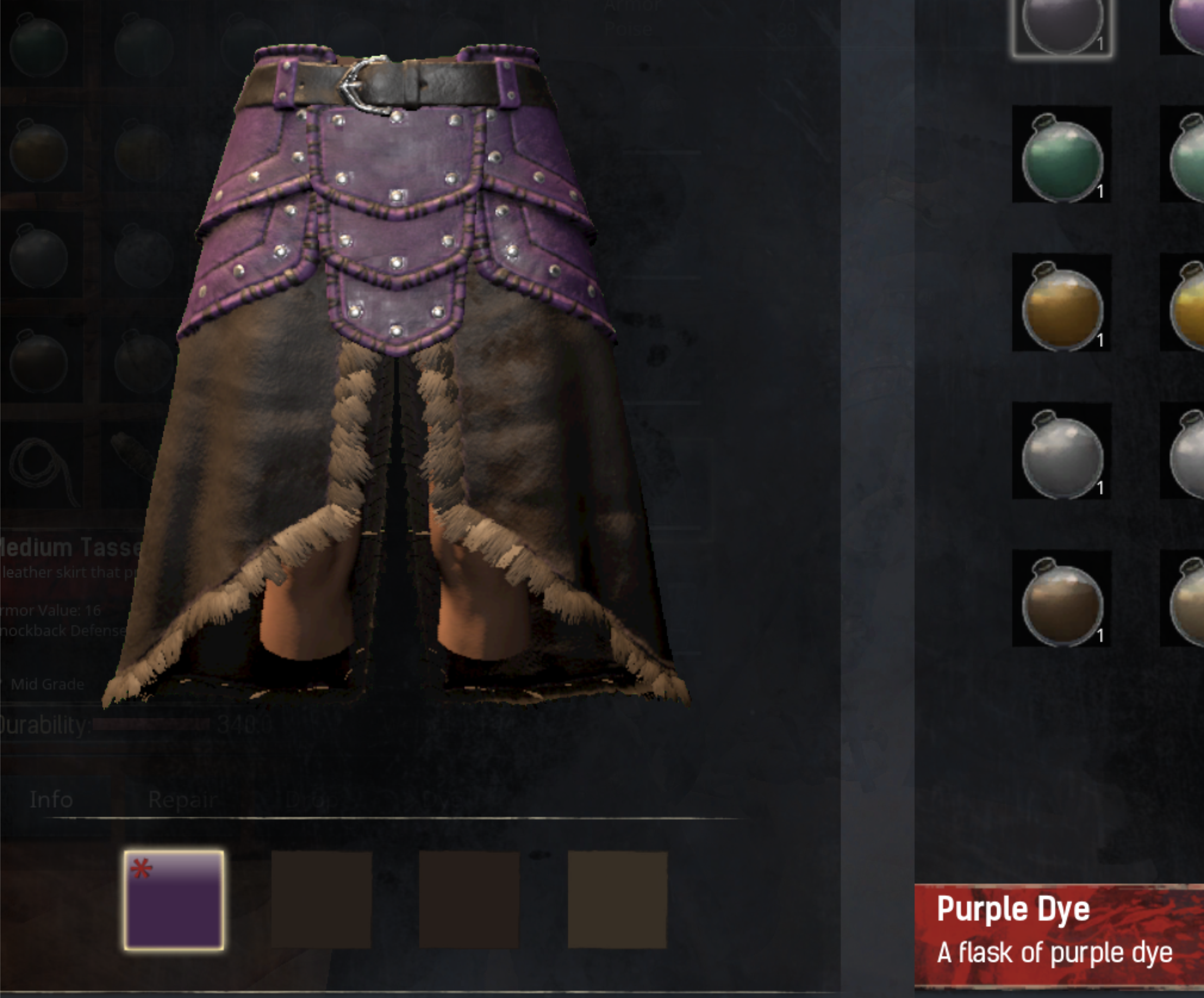 how to dye armor in conan exiles