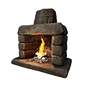 Icon fireplace heart
