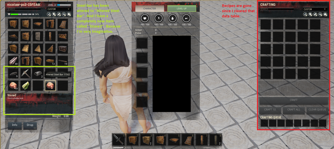 Modding Datatables And Components Official Conan Exiles Wiki