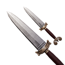Icon hardened steel dagger