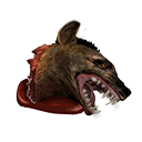 Icon head hyena