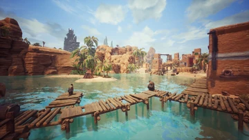 Sepermeru, Waterside