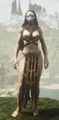 Female wearing Derketo clothing seen from the front.