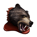 Icon head bear