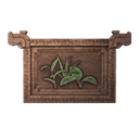 Icon sign planter