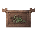Icon sign planter