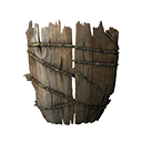 Icon wood shield