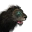 Icon pet lion black alpha battlepass