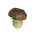 Icon puffer mushroom