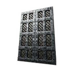 Black Ice Reinforced Wooden Gate Official Conan Exiles Wiki With formidable enough gates, the enemies will think twice about attacking any fortress. black ice reinforced wooden gate