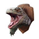 Icon trophy spit lizard