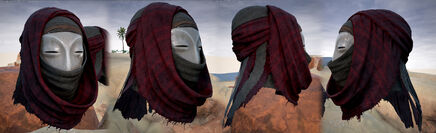 A Rebreather Mask which will allow you to evade the Sandstorm.