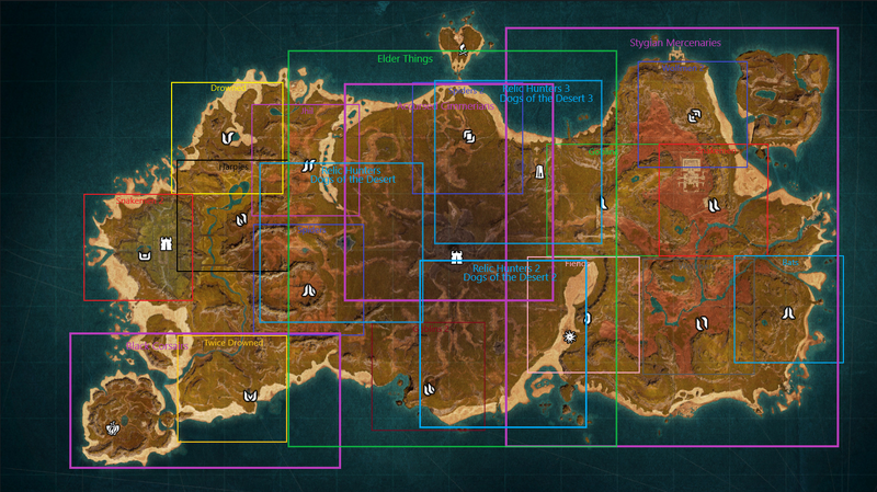 Isle of Siptah The Purge map