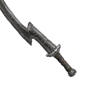Icon ancient iron sword