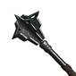 Icon steel mace