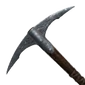 Icon steel pickaxe