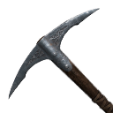 Icon steel pickaxe