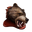 Icon head bear brown