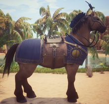Brown Horse with Aquilonian Saddle