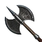 Icon cimmerian battleaxe