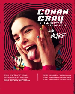 Comfort Crowd Tour | Conan Gray Wiki | Fandom
