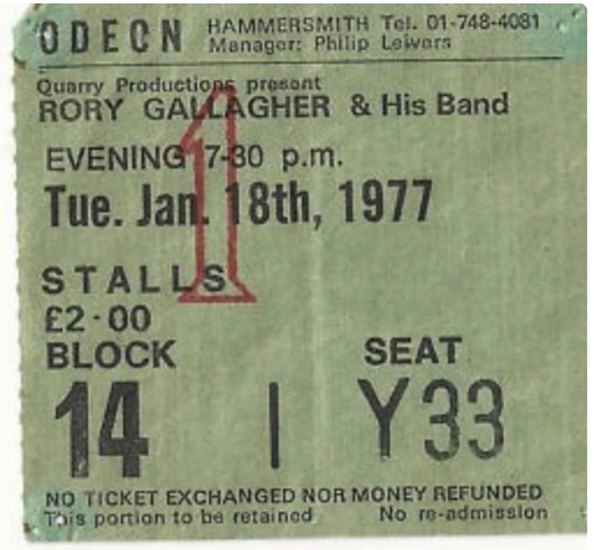 January 1819, 1977 Hammersmith Odeon, London, ENG Concerts Wiki Fandom