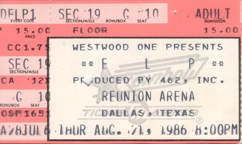 August 21, 1986 Reunion Arena, Dallas, TX | Concerts Wiki | Fandom