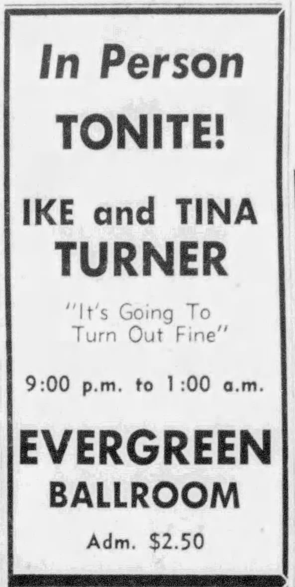 October 8, 1961 Evergreen Ballroom, Olympia, WA | Concerts Wiki | Fandom